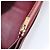 Céline Borsa a spalla CELINE flame in pelle Beige Rosso Vino Auth bs37453 Bordò - vista 24