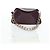 Chloé Borsa a tracolla Chloe Juana in pelle Bordeaux Gold Auth am12713M D'oro Bordò - vista 12