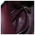 Chloé Borsa a tracolla Chloe Juana in pelle Bordeaux Gold Auth am12713M D'oro Bordò - vista 24