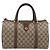 Borsa a mano GUCCI GG Supreme Web Sherry Line PVC Beige Gold 40 02 007 Auth 207408 D'oro - vista 13