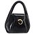 Borsa Cartier PANTHERE Pelle verniciata Nero Oro Auth bs37451 D'oro
