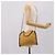 Stella Mc Cartney Borsa Stella McCartney Chain Falabella Polyester 2way Yellow 371223 Auth 207413A Argento Giallo - vista 24