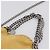 Stella Mc Cartney Borsa Stella McCartney Chain Falabella Polyester 2way Yellow 371223 Auth 207413A Argento Giallo - vista 8