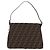 Borsa a Tracolla FENDI Zucca Canvas Mamma Baguette Nero Argento Auth BA16204V - vista 2