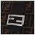 Borsa a Tracolla FENDI Zucca Canvas Mamma Baguette Nero Argento Auth BA16204V - vista 21