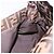 Borsa a Tracolla FENDI Zucca Canvas Mamma Baguette Nero Argento Auth BA16204V - vista 27