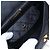 Borsa a tracolla CHANEL Matelasse con catena in raso nero e oro CC Auth BA15768SAM D'oro - vista 27