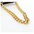Borsa a tracolla CHANEL Matelasse con catena in raso nero e oro CC Auth BA15768SAM D'oro - vista 7
