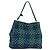 Borsa a tracolla Bottega Veneta INTRECCIATO Canvas Green Gold Auth 206749