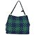 Borsa a tracolla Bottega Veneta INTRECCIATO Canvas Green Gold Auth 206749 - vista 2