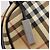 BURBERRY Nova Check Handtasche PVC Beige Silver Auth 205260A Silber - Ansicht 10