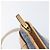 Borsa a tracolla Salvatore Ferragamo Gancini Canvas Blue Gold Tone Auth BA16108 - vista 22
