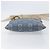 Borsa a tracolla Salvatore Ferragamo Gancini Canvas Blue Gold Tone Auth BA16108 - vista 5