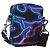Bolso de hombro VALENTINO Canvas Black Silver Auth ar14306M Negro Plata