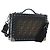 Bolso de Mano FENDI Zucca Canvas 2way Negro Marrón Auth 204492SAM Castaño