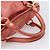 Bolsa de Mão Miu Miu em Couro 2way Rosa Tom Dourado Auth 167647M - vista 7