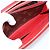 LOUIS VUITTON Monogram Sleys Zippy Wallet Long Wallet Red M61854 LV Auth 205323V Vermelho Monograma - vista 11