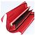 LOUIS VUITTON Monogram Sleys Zippy Wallet Long Wallet Red M61854 LV Auth 205323V Vermelho Monograma - vista 9