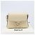 GUCCI Interlocking G Chain Schultertasche aus Leder Weiß Gold 607720 Auth 207449V Golden - Ansicht 12