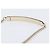 GUCCI Interlocking G Chain Schultertasche aus Leder Weiß Gold 607720 Auth 207449V Golden - Ansicht 7