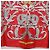 Hermès HERMES Carre 90 Seidentuch Rot Gelb "LES MORS A LA CONETABLE" Auth ki6871M - Ansicht 22