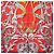 Hermès HERMES Carre 90 Seidentuch Rot Gelb "LES MORS A LA CONETABLE" Auth ki6871M - Ansicht 6