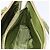 PRADA Handtasche Saffiano Leder Green Gold Auth 207400V Golden Grün - Ansicht 29