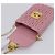 Borsa a tracolla Miu Miu Matelassé con catena in pelle Pink Gold Auth 207619V Rosa D'oro - vista 10