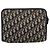 Borsa a Pochette Christian Dior Trotter Canvas Navy Silver Auth 207525 Argento Blu navy - vista 13