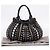 Miu Miu Handtasche Leder 2way Schwarz Goldton Auth 167722M - Ansicht 12