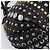 Miu Miu Handtasche Leder 2way Schwarz Goldton Auth 167722M - Ansicht 17