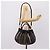 Miu Miu Handtasche Leder 2way Schwarz Goldton Auth 167722M - Ansicht 25