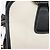 Saffiano Bolsa de mão PRADA Couro Safiano White Gold Auth bs37455A Branco Dourado - vista 20