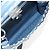 Borsa FENDI Selleria Peek A Boo I See You Canvas 2way Light Blue Auth LN207SAM Argento Blu chiaro - vista 10
