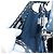 Borsa FENDI Selleria Peek A Boo I See You Canvas 2way Light Blue Auth LN207SAM Argento Blu chiaro - vista 27