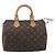 Borsa a mano LOUIS VUITTON Monogram Speedy 25 M41528 LV Auth 207674A Monogramma - vista 13