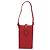 Pouch CHANEL in pelle rossa dettagli dorati CC Auth 207567A Rosso - vista 13