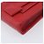 Pouch CHANEL in pelle rossa dettagli dorati CC Auth 207567A Rosso - vista 15