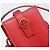 Pouch CHANEL in pelle rossa dettagli dorati CC Auth 207567A Rosso - vista 17