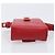 Pouch CHANEL in pelle rossa dettagli dorati CC Auth 207567A Rosso - vista 5