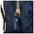 PRADA Chain Tote Bag Nylon Navy Gold Auth am12703V Golden Marineblau - Ansicht 27