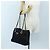 PRADA Chain Tote Bag Nylon Navy Gold Auth am12703V Golden Marineblau - Ansicht 29