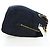 PRADA Chain Tote Bag Nylon Navy Gold Auth am12703V Golden Marineblau - Ansicht 4
