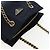 PRADA Chain Tote Bag Nylon Navy Gold Auth am12703V Golden Marineblau - Ansicht 6