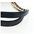 PRADA Chain Tote Bag Nylon Navy Gold Auth am12703V Golden Marineblau - Ansicht 8