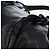 Borsa a tracolla con volant PRADA in pelle nera argento Auth am12754V Nero - vista 14