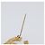 Spilla CHANEL Cocostone metallo Gold CC Auth 205477M D'oro - vista 11