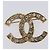 Spilla CHANEL Cocostone metallo Gold CC Auth 205477M D'oro - vista 3