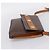 Céline Bolsa de Ombro CELINE Macadam Medallion PVC Marrom Tom Dourado Auth 207584 - vista 4