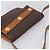 Céline Bolsa de Ombro CELINE Macadam Medallion PVC Marrom Tom Dourado Auth 207584 - vista 6